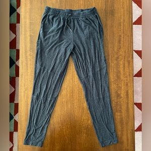 Outdoor Voices Cloudknit slim sweatpants, M, navy